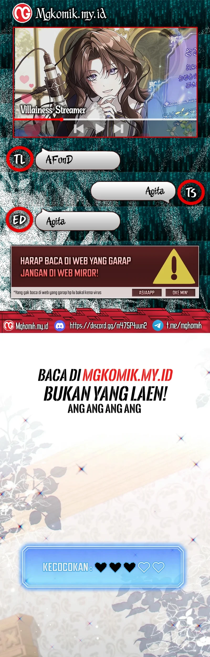 Komik Villainess Streamer Chapter 21 gambar nomor 1