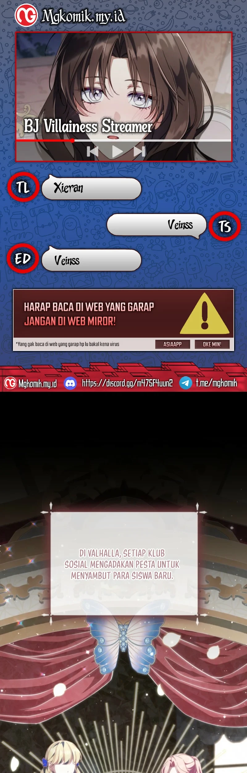 Komik Villainess Streamer Chapter 27 gambar nomor 1