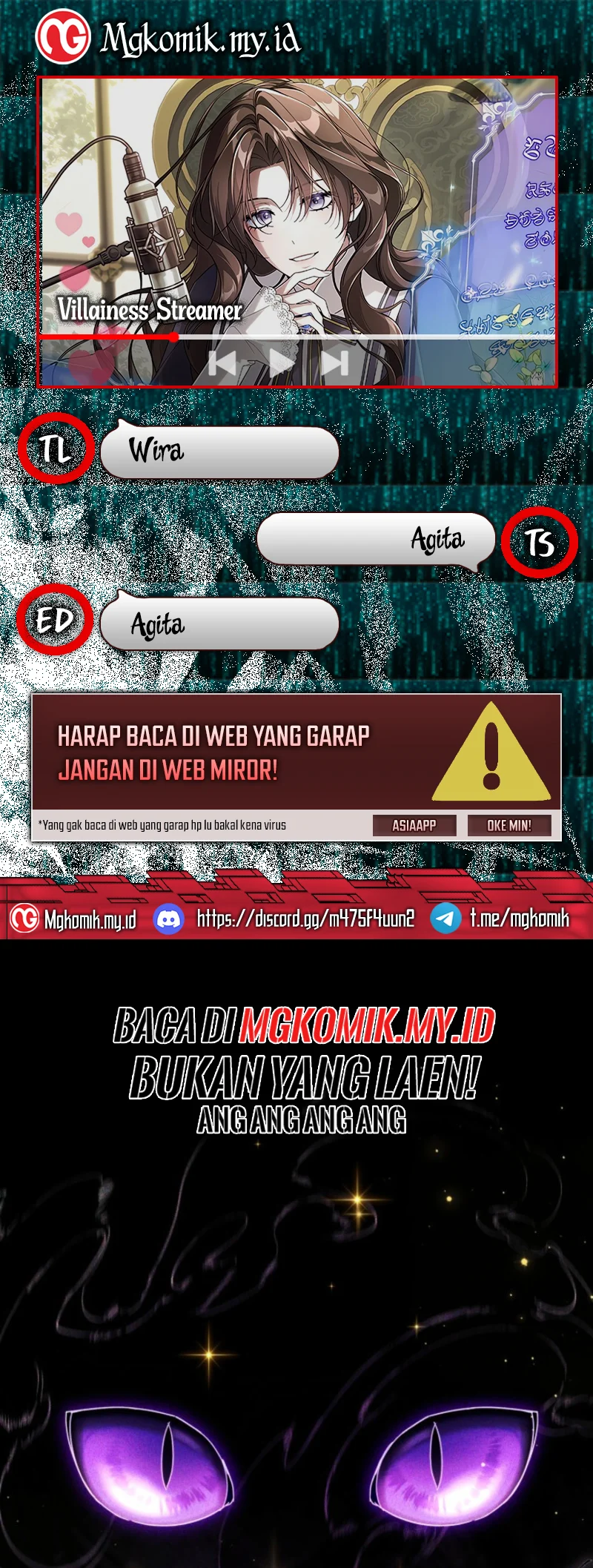 Komik Villainess Streamer Chapter 29 gambar nomor 1
