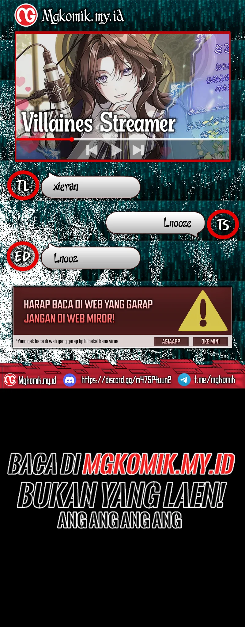 Komik Villainess Streamer Chapter 35 gambar nomor 1