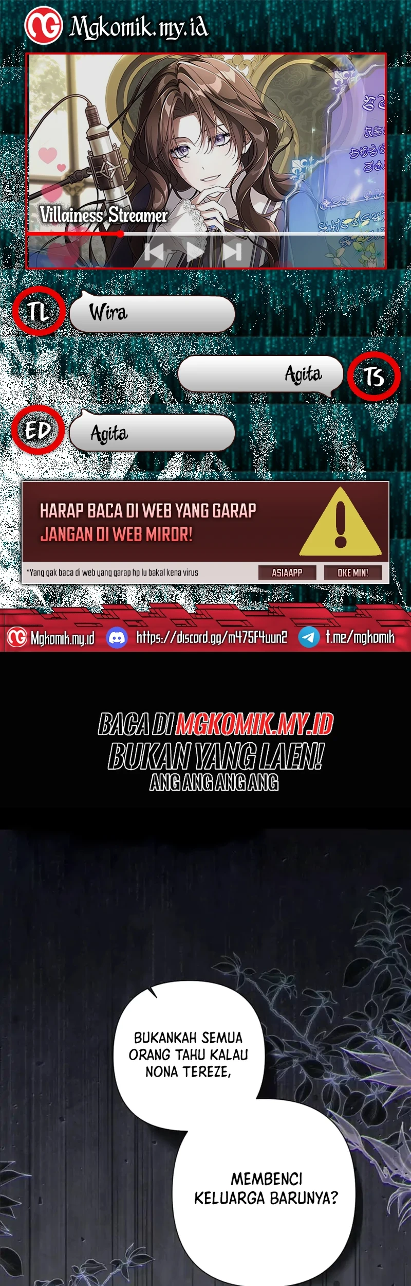 Komik Villainess Streamer Chapter 38 gambar nomor 1