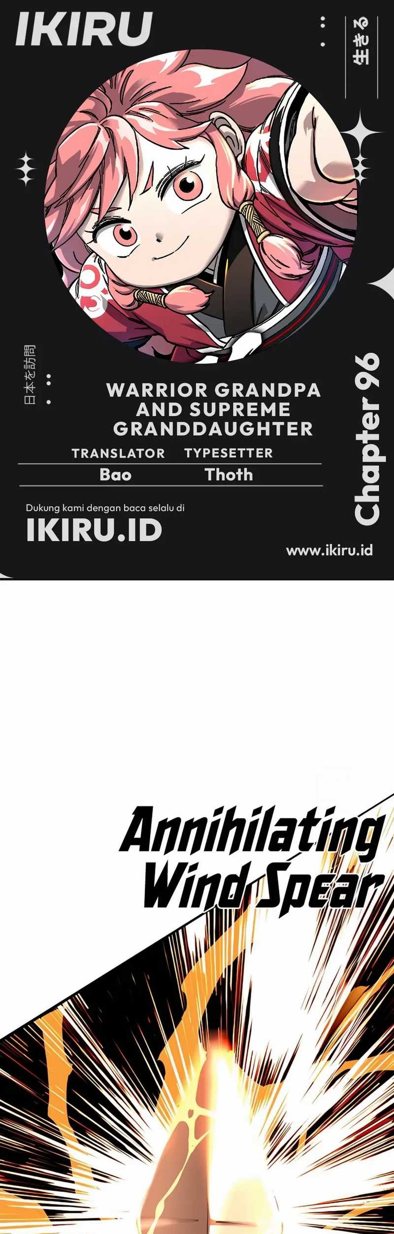 Komik Warrior Grandpa and Supreme Granddaughter Chapter 96 gambar nomor 1