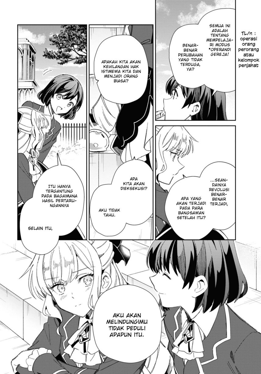 Watashi no Oshi wa Akuyaku Reijou. Chapter 31 Gambar 31