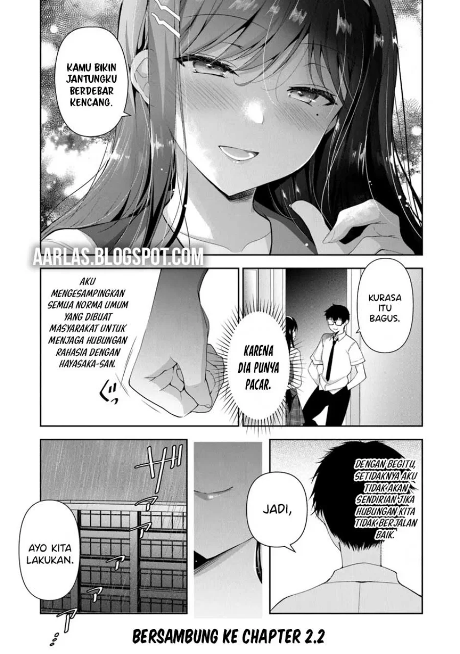 Watashi Nibanme no Kanojo de Ii kara Chapter 2.1 Gambar 18