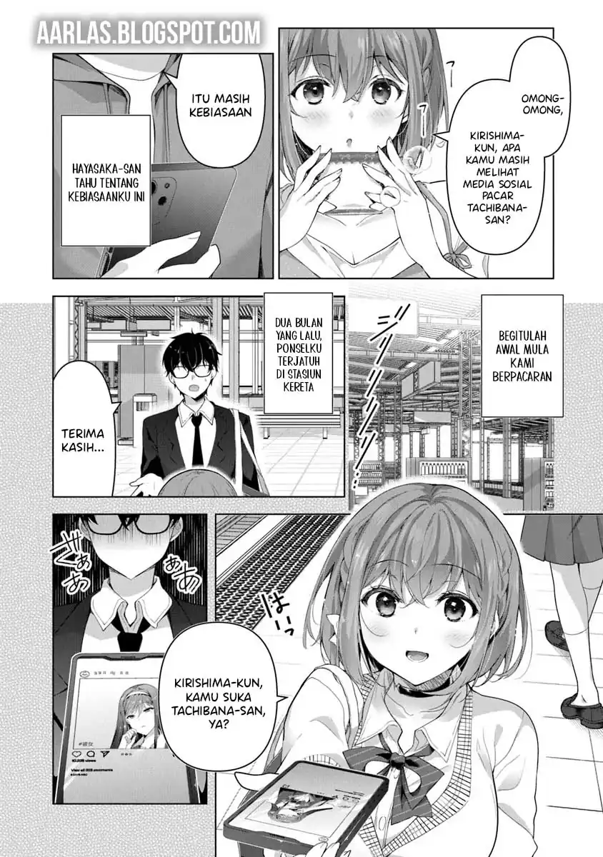 Watashi Nibanme no Kanojo de Ii kara Chapter 2.2 Gambar 12