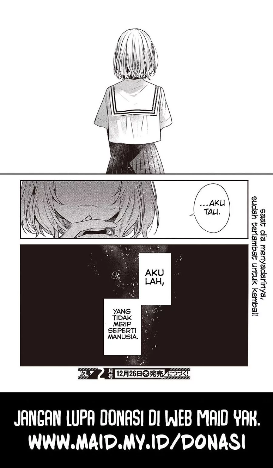 Watashi o Tabetai, Hitodenashi Chapter 44 Gambar 26