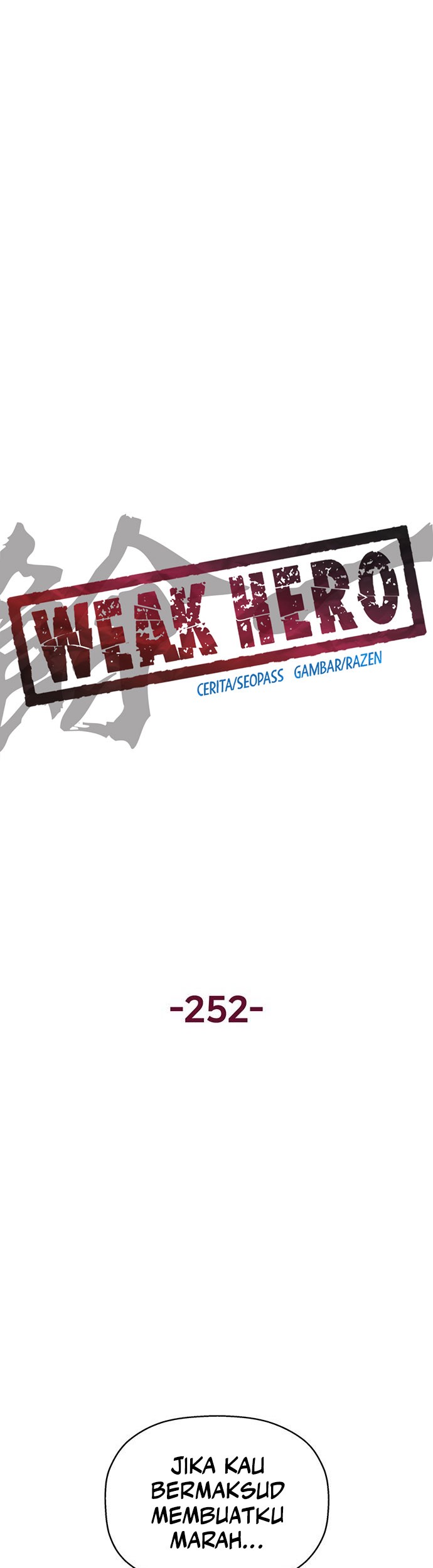 Weak Hero Chapter 252 Gambar 4