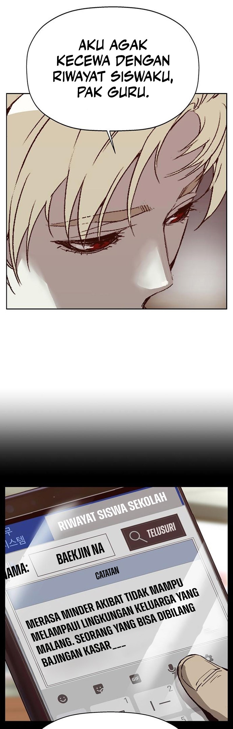 Weak Hero Chapter 261 Gambar 59