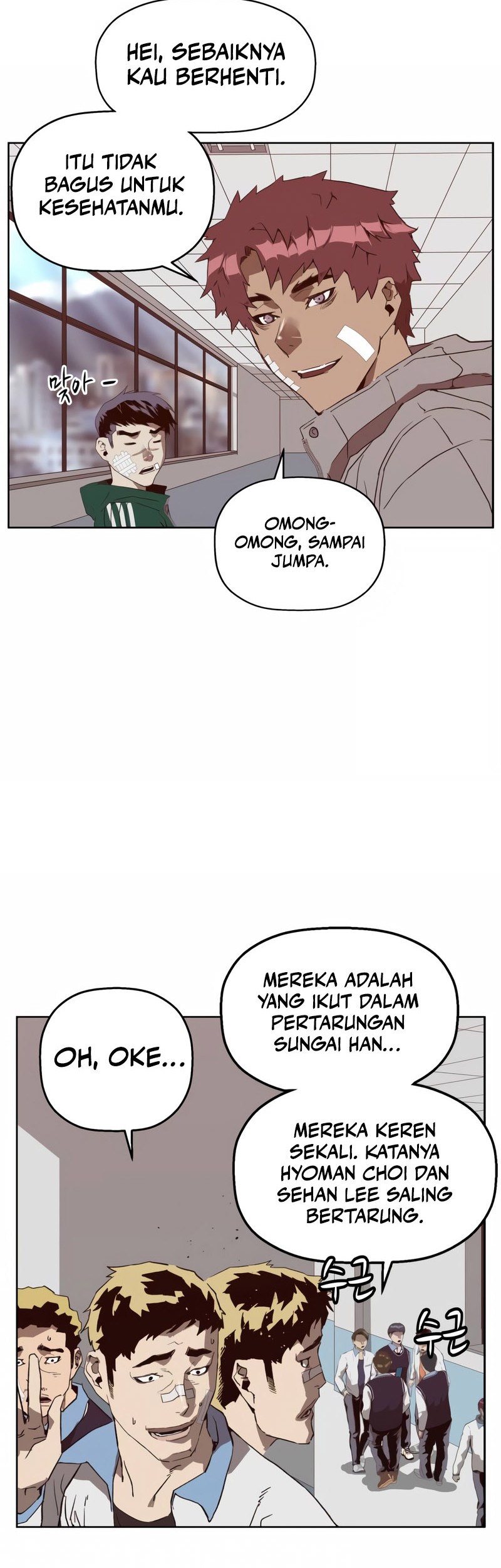 Weak Hero Chapter 265 Gambar 62