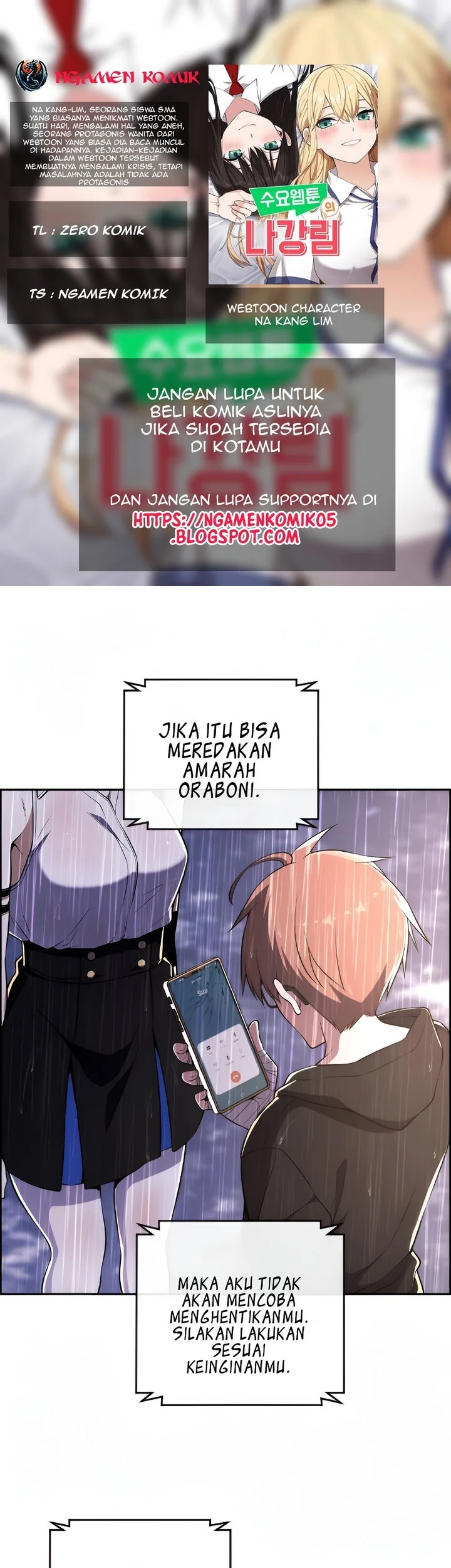 Komik Webtoon Character Na Kang Lim Chapter 141 gambar nomor 1