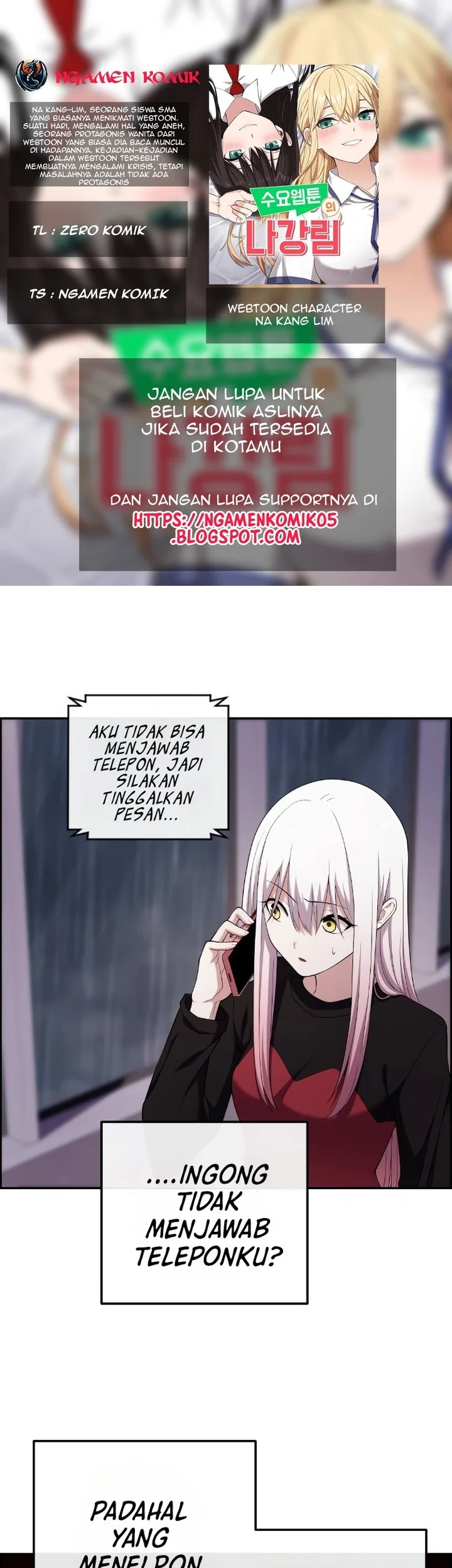 Komik Webtoon Character Na Kang Lim Chapter 160 gambar nomor 1