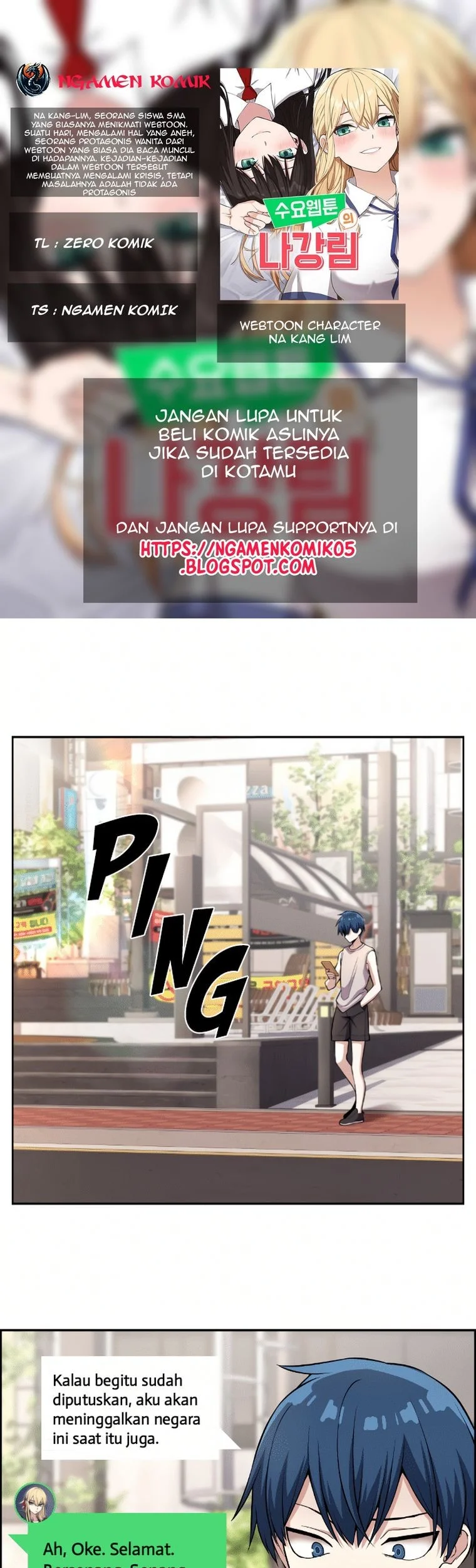 Komik Webtoon Character Na Kang Lim Chapter 119 gambar nomor 1