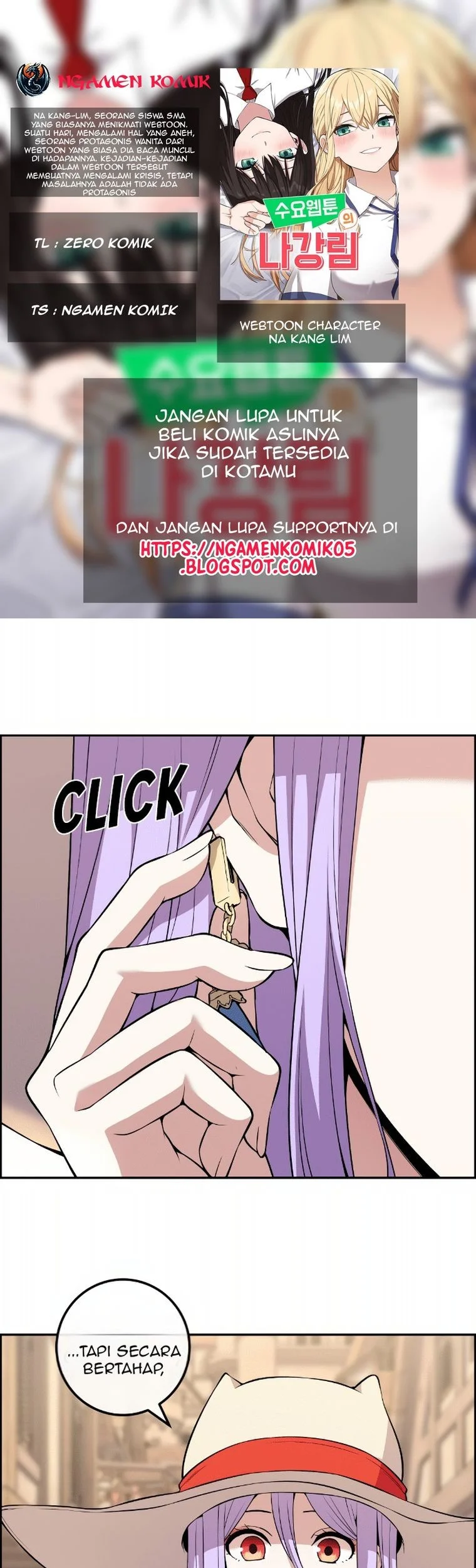 Komik Webtoon Character Na Kang Lim Chapter 123 gambar nomor 1