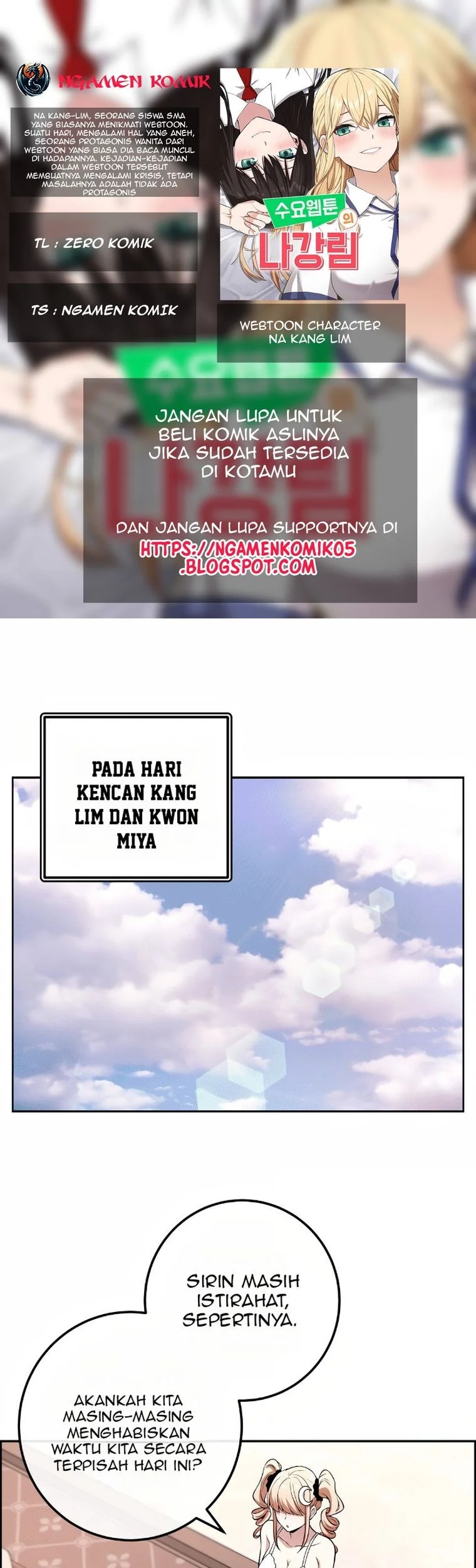 Komik Webtoon Character Na Kang Lim Chapter 126 gambar nomor 1