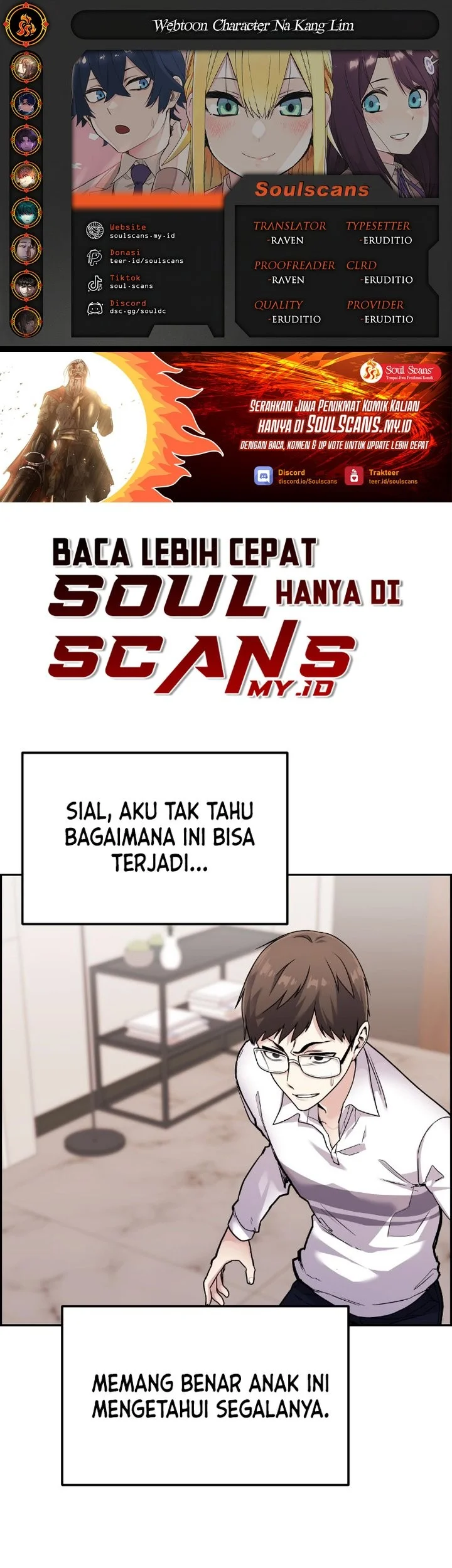 Komik Webtoon Character Na Kang Lim Chapter 26 gambar nomor 1