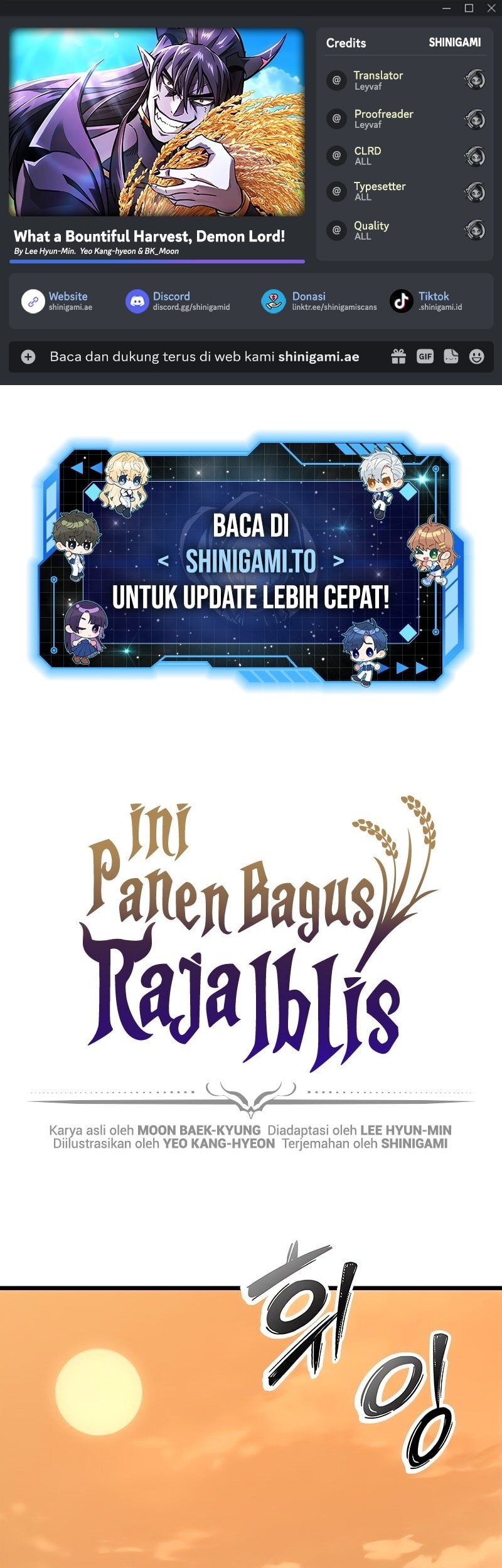 Manhwa What A Bountiful Harvest, Demon Lord! Chapter 29 gambar nomor 2