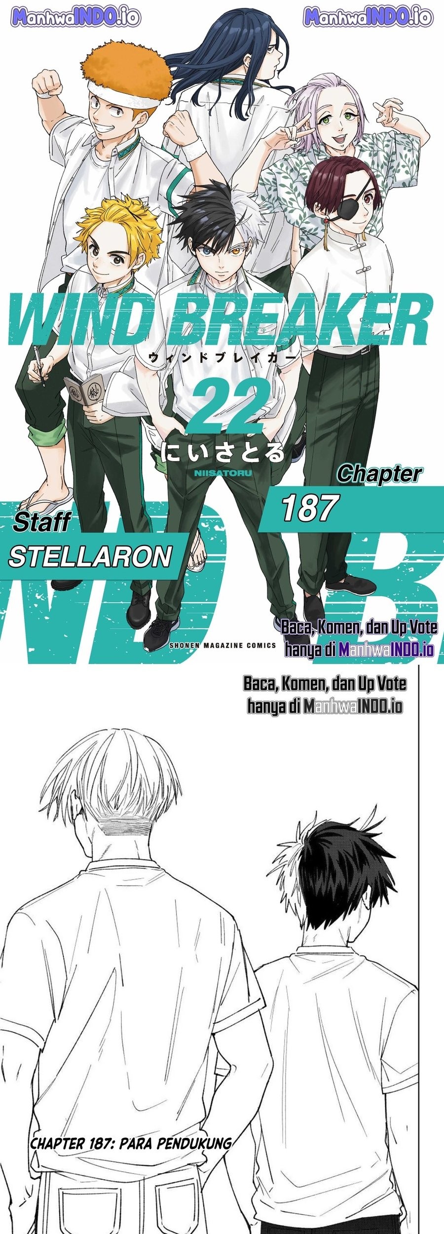 Komik Wind Breaker (NII Satoru) Chapter 187 gambar nomor 1
