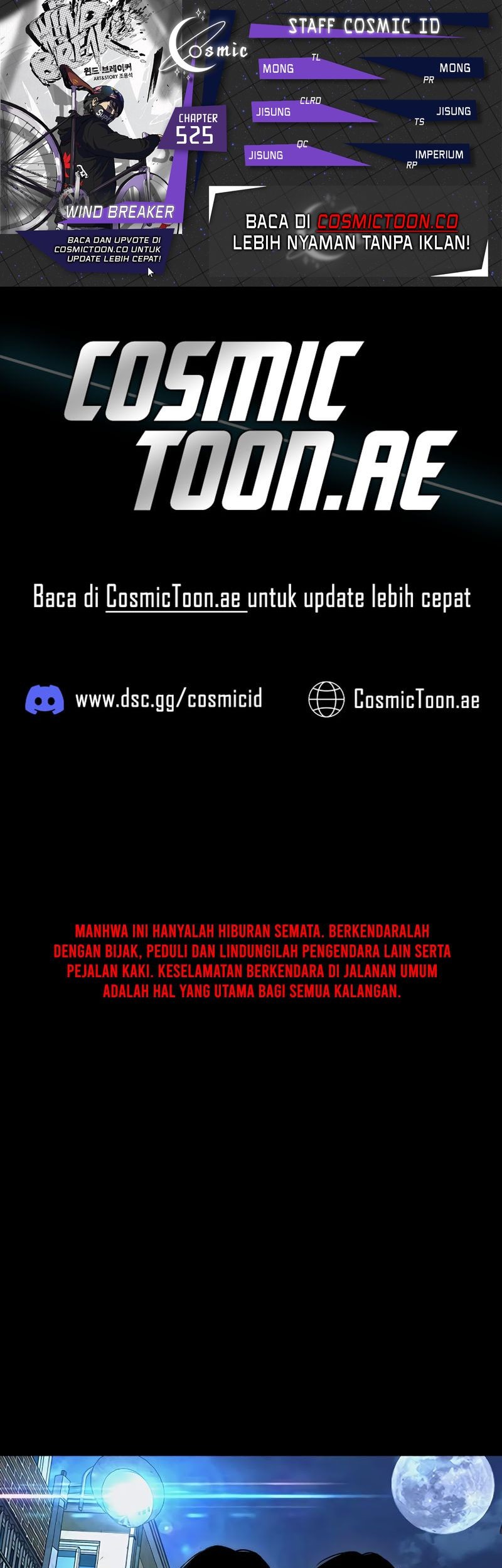 Komik Wind Breaker Chapter 525 gambar nomor 1
