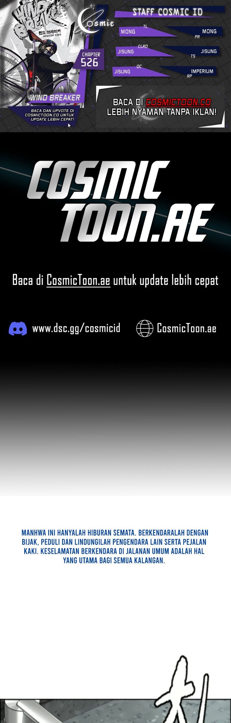 Komik Wind Breaker Chapter 526 gambar nomor 1