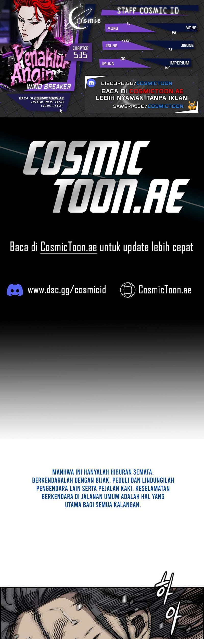Komik Wind Breaker Chapter 535 gambar nomor 1