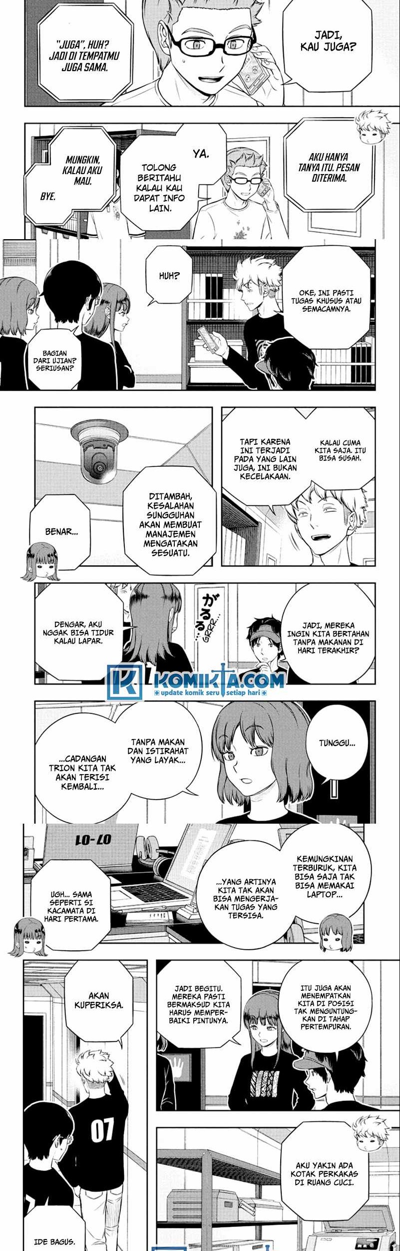 Manga World Trigger Chapter 250 gambar nomor 2