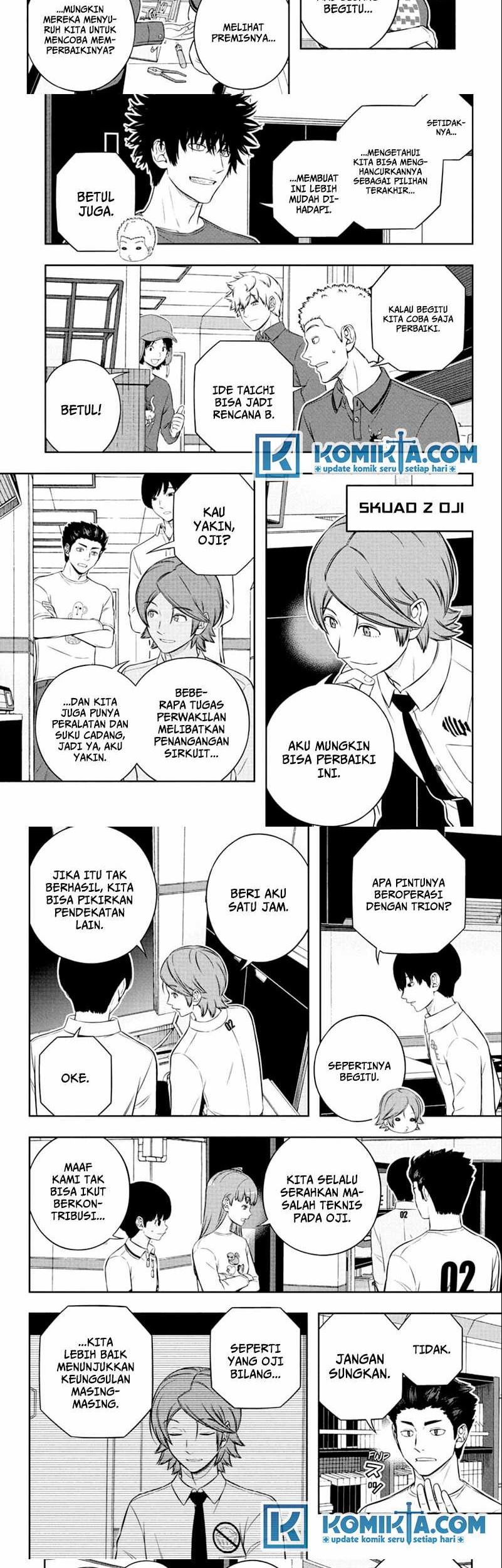 World Trigger Chapter 250 Gambar 4