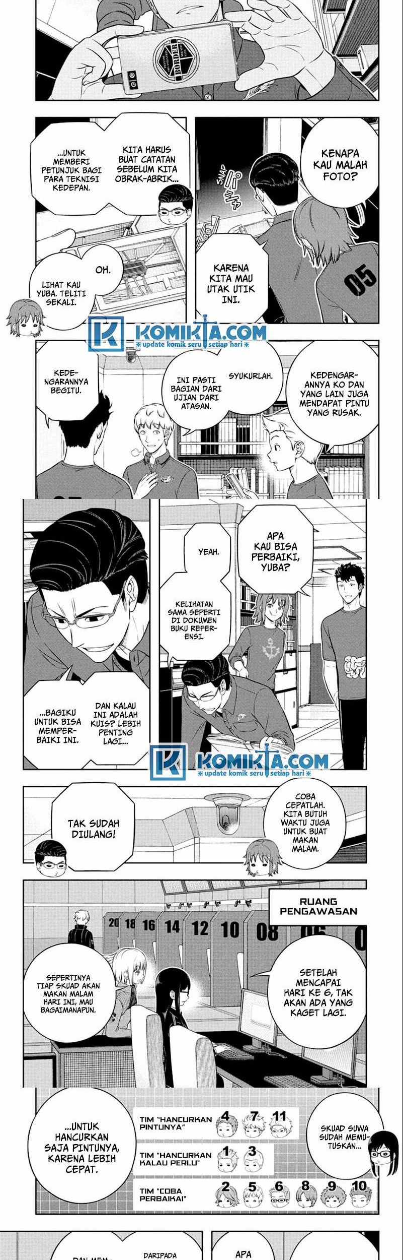 World Trigger Chapter 250 Gambar 6