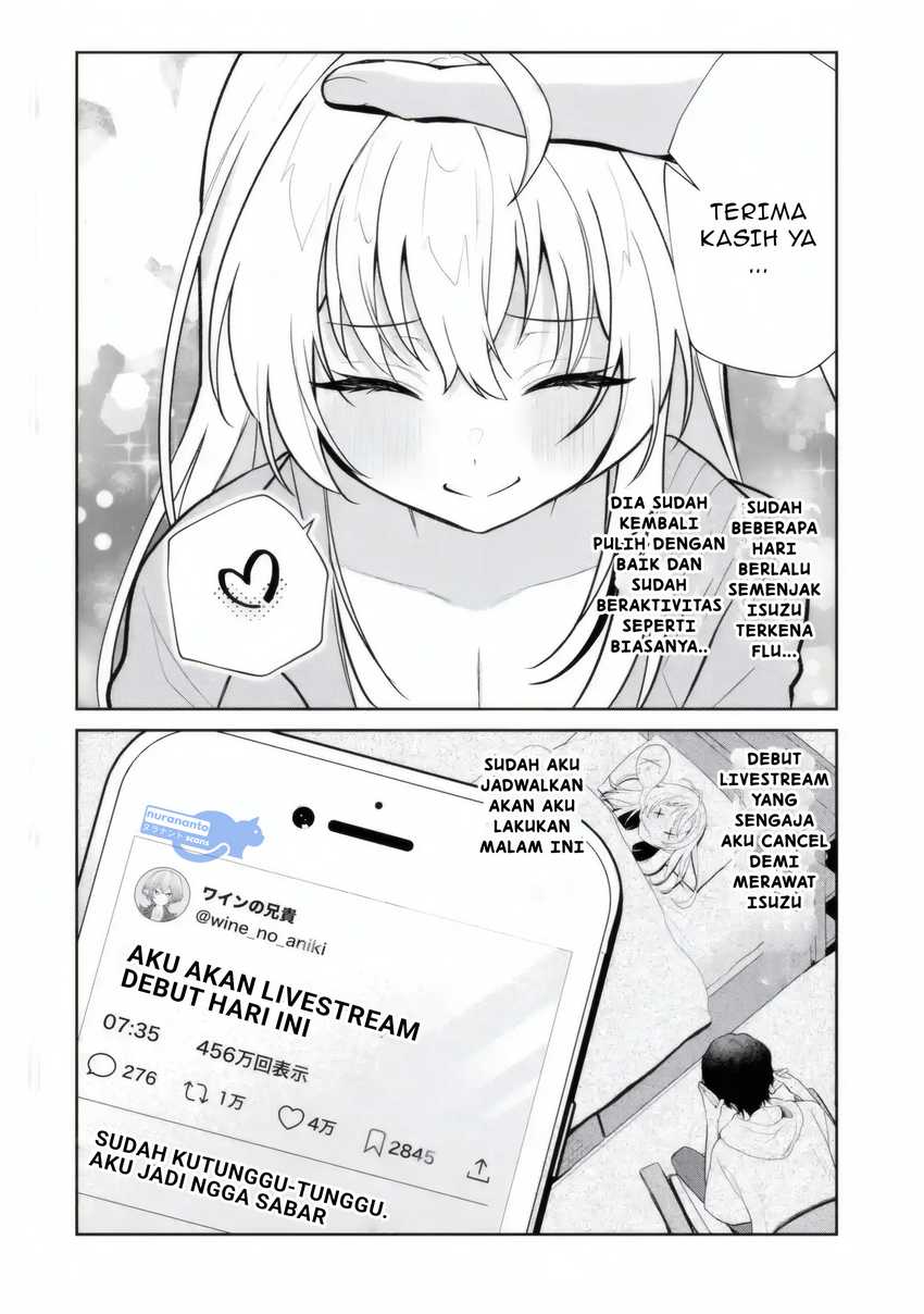 Yuumei VTuber no Ani Dakedo Nazeka Ore ga Yuumei ni Natteita Chapter 14.1 Gambar 3