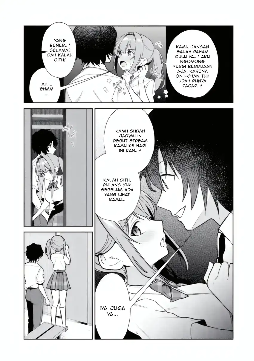 Yuumei VTuber no Ani Dakedo Nazeka Ore ga Yuumei ni Natteita Chapter 14.2 Gambar 6