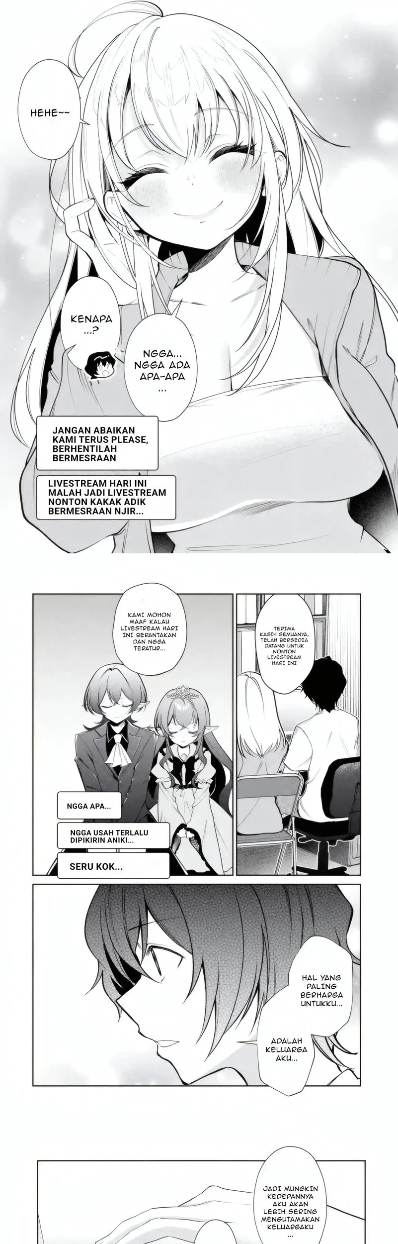 Yuumei VTuber no Ani Dakedo Nazeka Ore ga Yuumei ni Natteita Chapter 16.1 Gambar 5