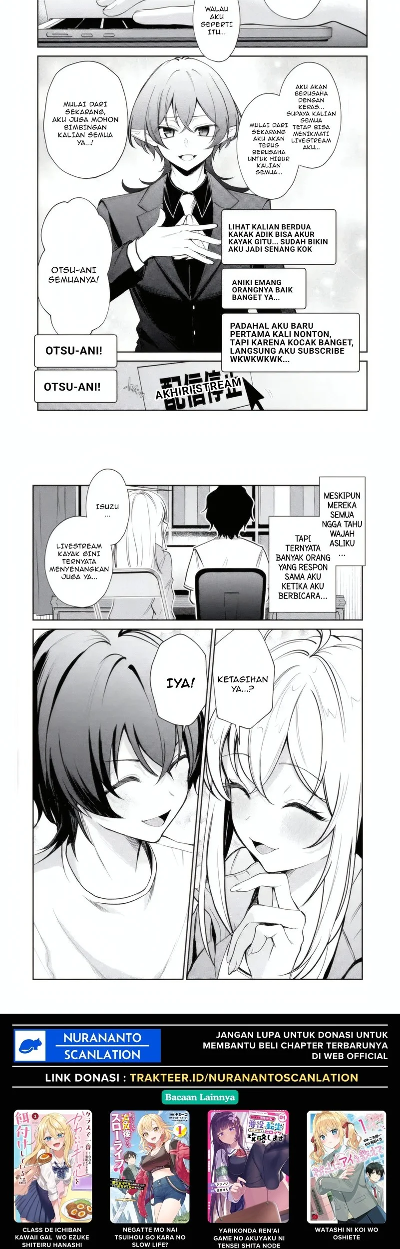 Yuumei VTuber no Ani Dakedo Nazeka Ore ga Yuumei ni Natteita Chapter 16.1 Gambar 6