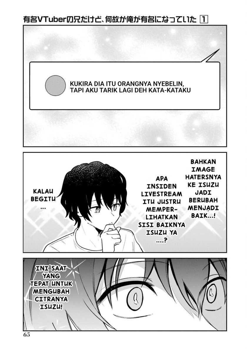 Yuumei VTuber no Ani Dakedo Nazeka Ore ga Yuumei ni Natteita Chapter 3 Gambar 14