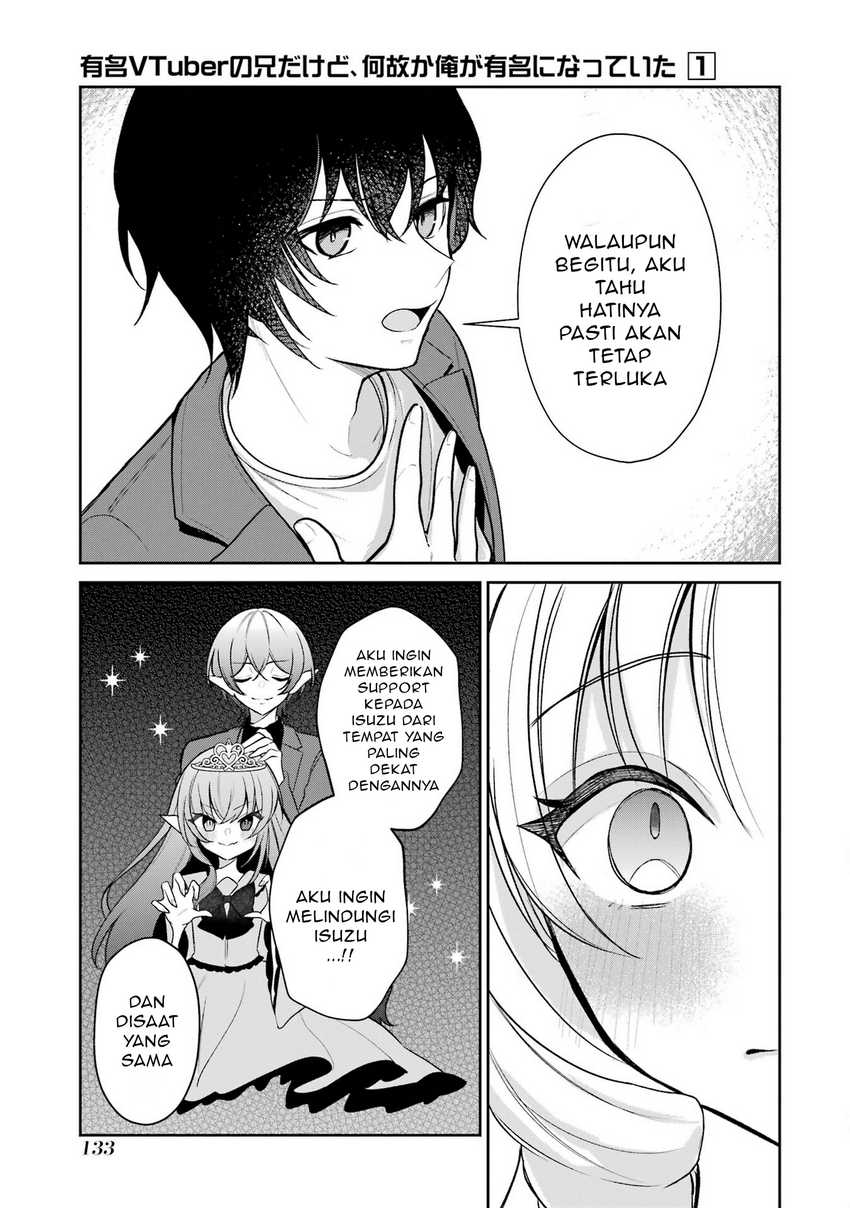 Yuumei VTuber no Ani Dakedo Nazeka Ore ga Yuumei ni Natteita Chapter 6 Gambar 6