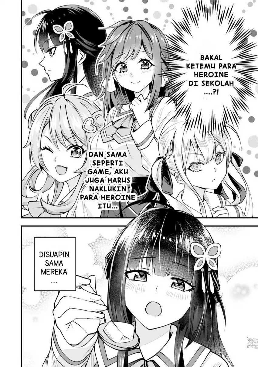 Yarikonda ren’ai game no akuyaku ni tensei shita node, gensaku chishiki de hiroin o kōryaku shimasu Chapter 1 Gambar 11