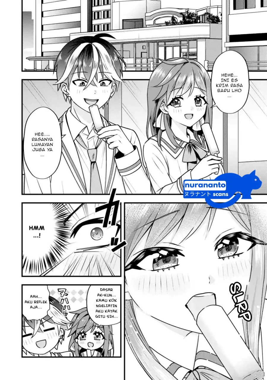 Manga Yarikonda ren’ai game no akuyaku ni tensei shita node, gensaku chishiki de hiroin o kōryaku shimasu Chapter 3.5 gambar nomor 2