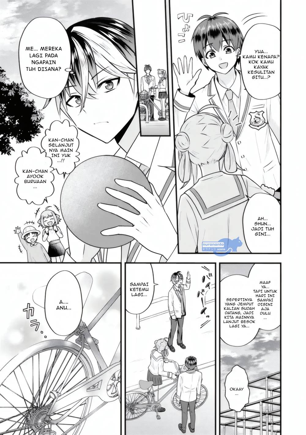 Manga Yarikonda ren’ai game no akuyaku ni tensei shita node, gensaku chishiki de hiroin o kōryaku shimasu Chapter 4.3 gambar nomor 2