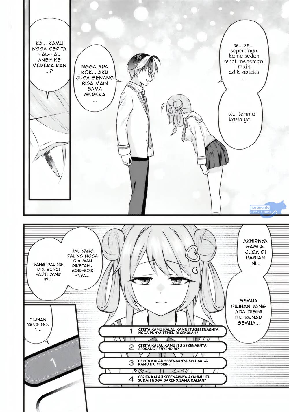 Yarikonda ren’ai game no akuyaku ni tensei shita node, gensaku chishiki de hiroin o kōryaku shimasu Chapter 4.3 Gambar 3