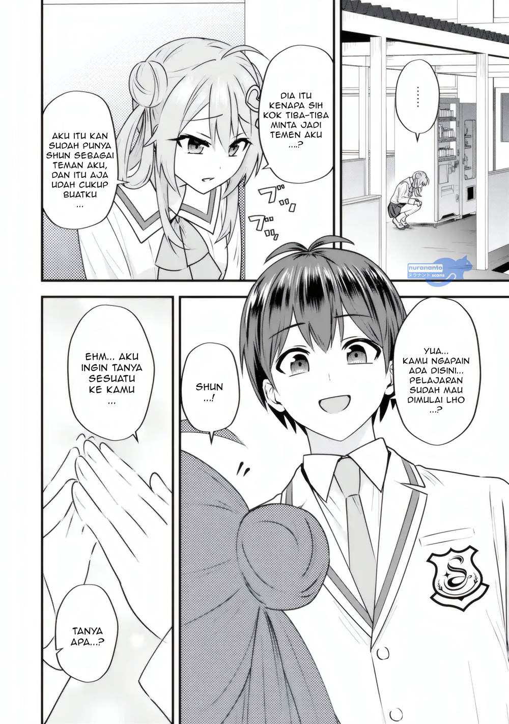 Yarikonda ren’ai game no akuyaku ni tensei shita node, gensaku chishiki de hiroin o kōryaku shimasu Chapter 4.3 Gambar 9