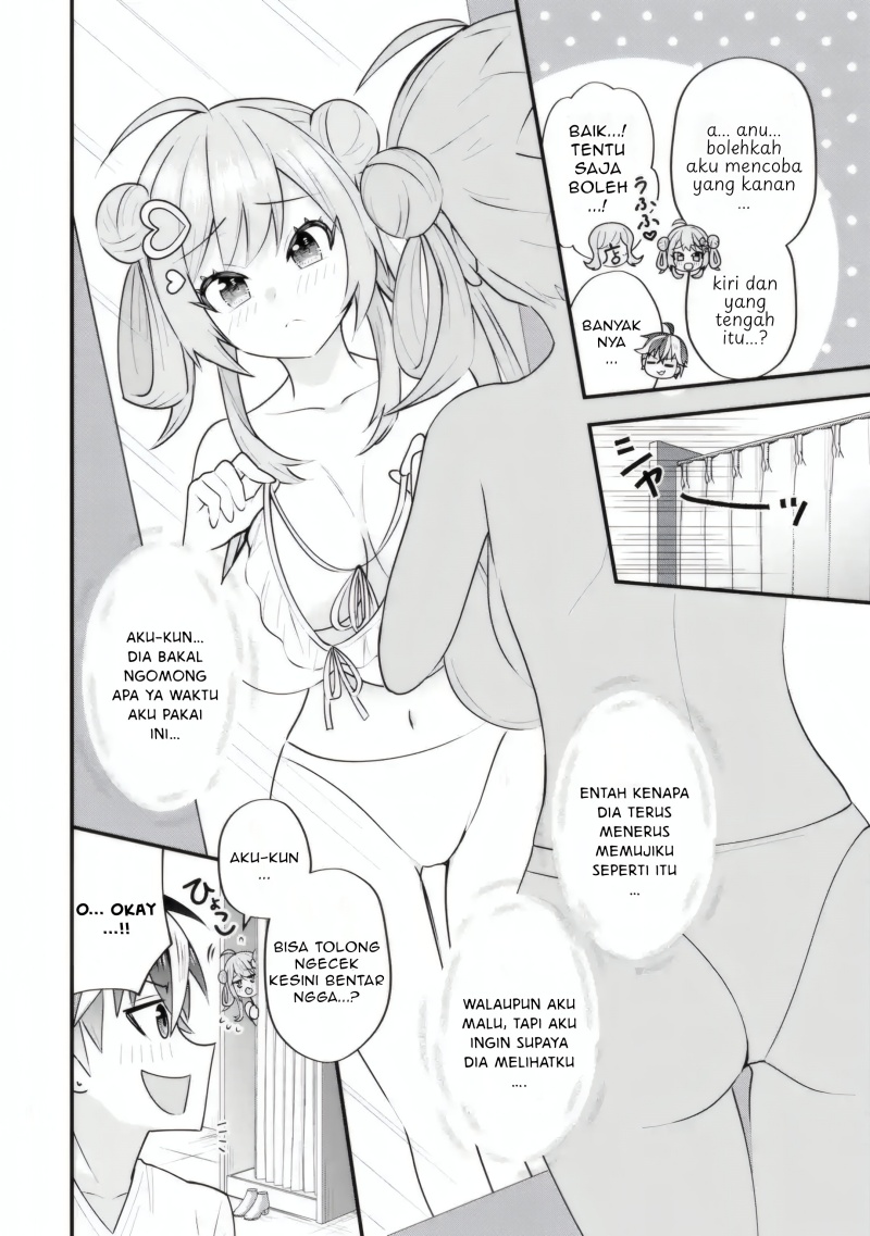 Manga Yarikonda ren’ai game no akuyaku ni tensei shita node, gensaku chishiki de hiroin o kōryaku shimasu Chapter 4.7 gambar nomor 2