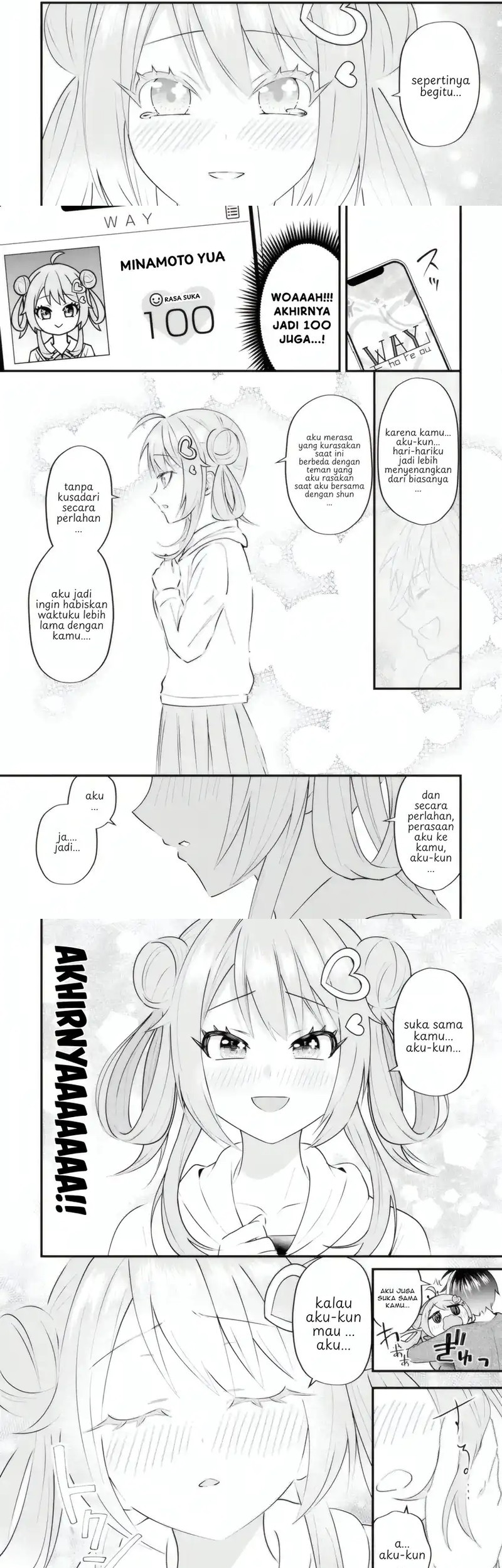 Yarikonda ren’ai game no akuyaku ni tensei shita node, gensaku chishiki de hiroin o kōryaku shimasu Chapter 4.8 Gambar 4