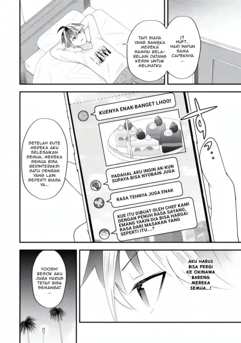 Yarikonda ren’ai game no akuyaku ni tensei shita node, gensaku chishiki de hiroin o kōryaku shimasu Chapter 5.3 Gambar 5