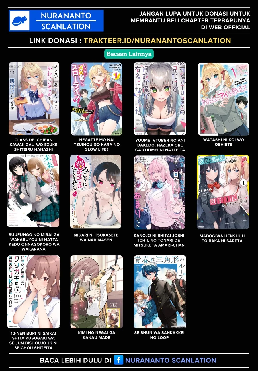 Yarikonda ren’ai game no akuyaku ni tensei shita node, gensaku chishiki de hiroin o kōryaku shimasu Chapter 5.5 Gambar 10