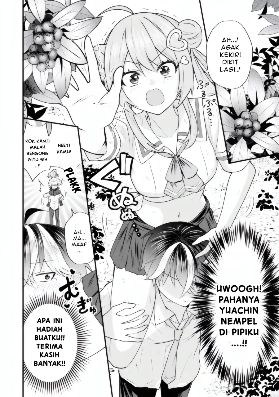 Yarikonda ren’ai game no akuyaku ni tensei shita node, gensaku chishiki de hiroin o kōryaku shimasu Chapter 6.2 Gambar 5