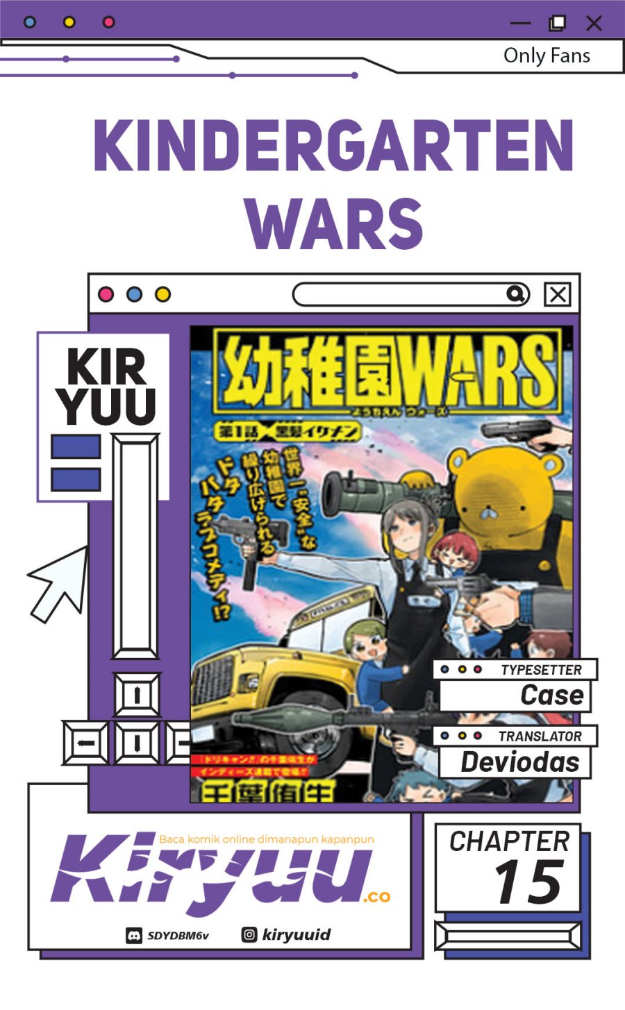 Komik Youchien Wars Chapter 15 gambar nomor 1