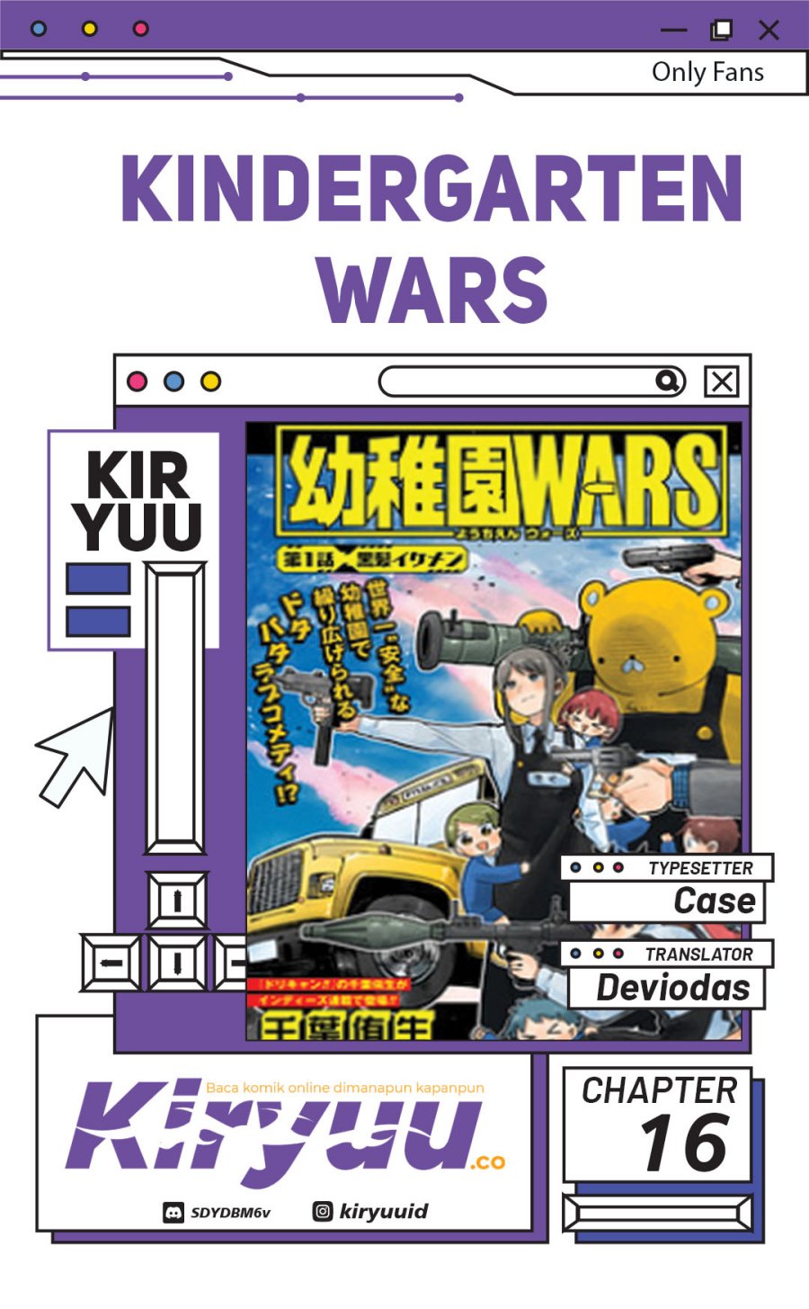 Komik Youchien Wars Chapter 16 gambar nomor 1