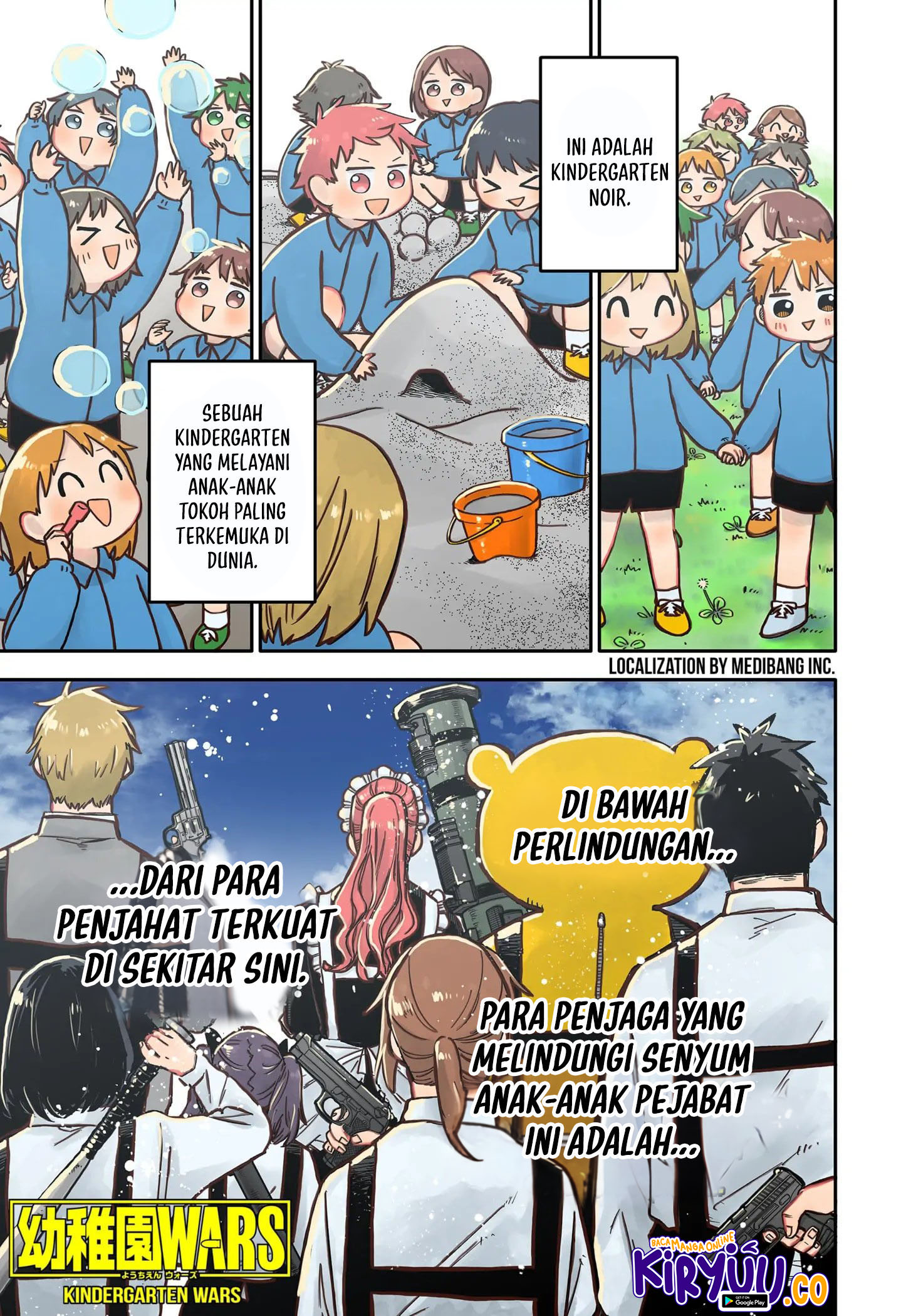 Manga Youchien Wars Chapter 21 gambar nomor 2