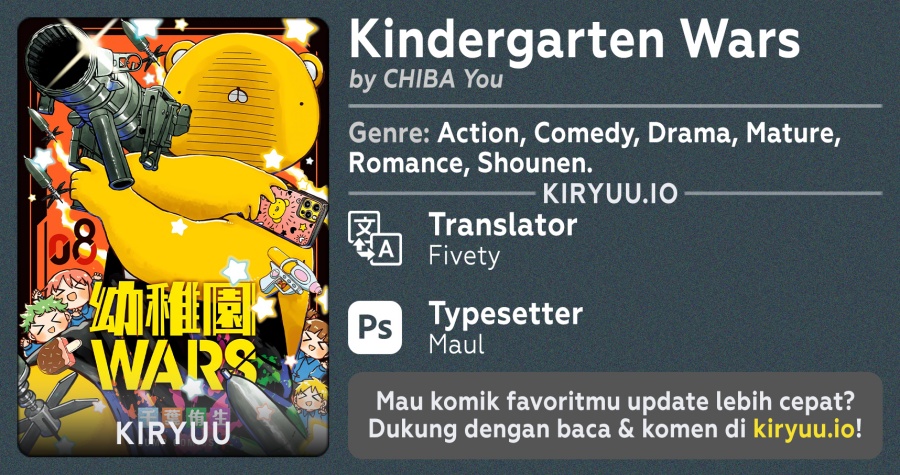 Komik Youchien Wars Chapter 32 gambar nomor 1