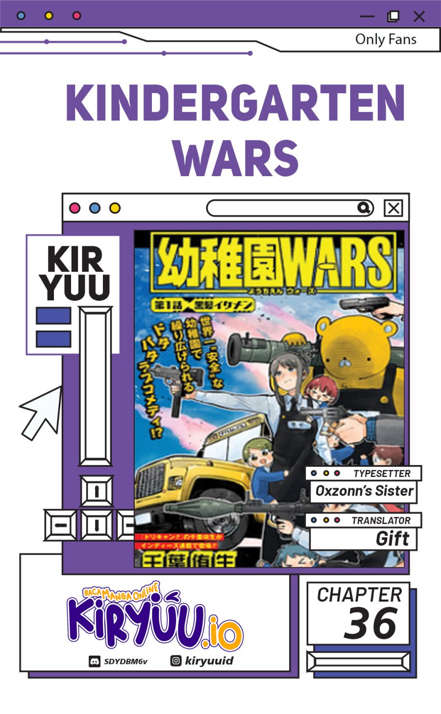 Komik Youchien Wars Chapter 36 gambar nomor 1