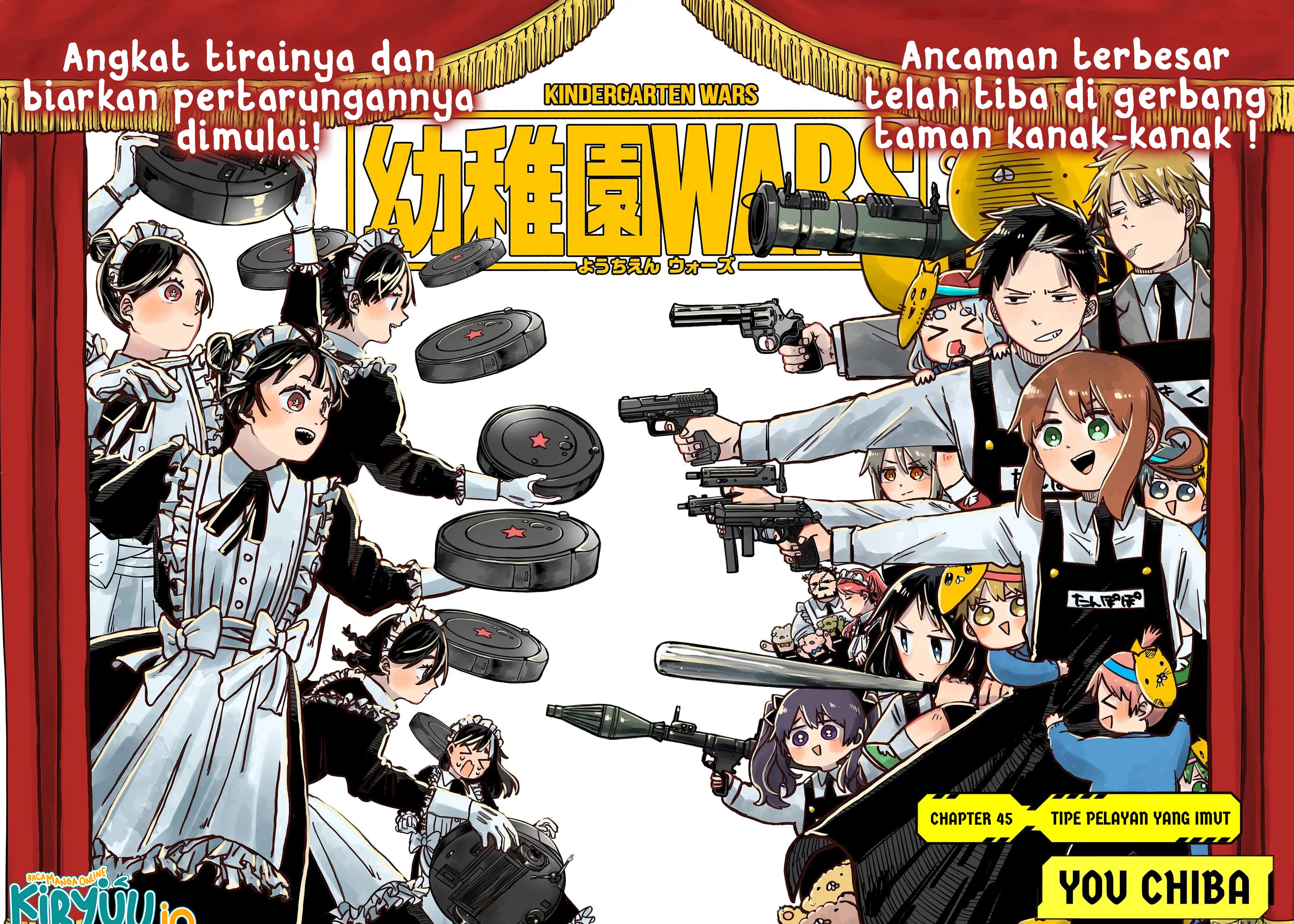 Manga Youchien Wars Chapter 45 gambar nomor 2