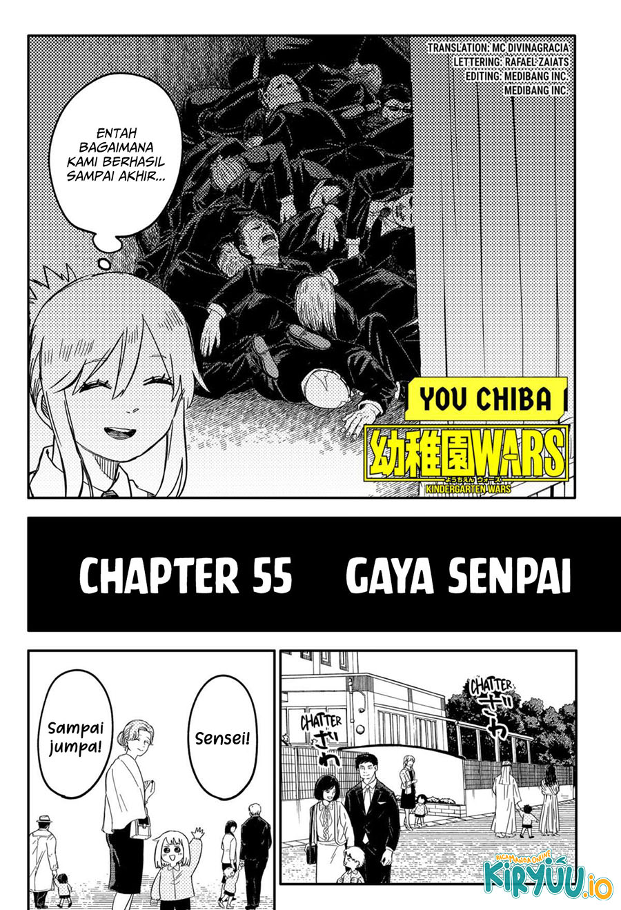 Manga Youchien Wars Chapter 55 gambar nomor 2